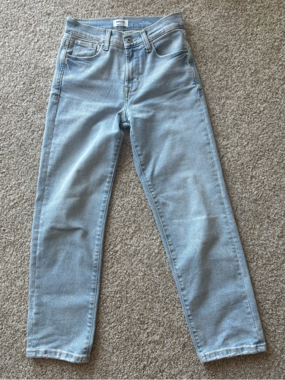 kensie Jeans The Ella High-Rise Straight size 4